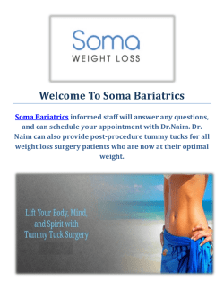 Soma Bariatrics : Tummy Tuck Surgery in Los Angeles