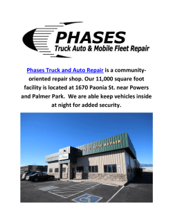 Truck Repair Colorado Springs By Phases Truck and Auto Repair
