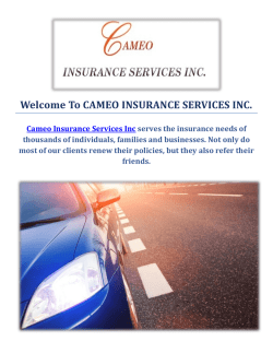 Cameo Auto Insurance Services in Inglewood, CA
