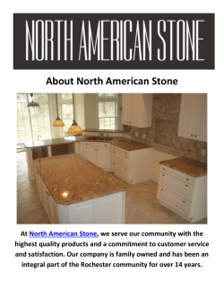 North American Stone Kitchen Countertops
