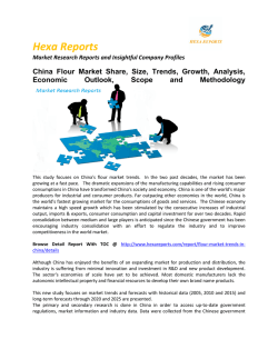 China Flour Market | Share, Size and Trends