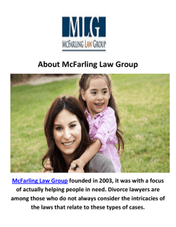 McFarling Law Group : Family Law Attorney in Las Vegas