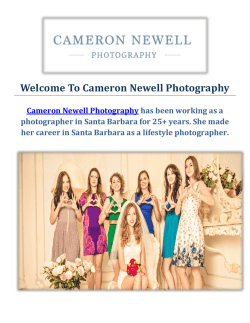 Cameron Newell Wedding Photographer in Santa Barbara