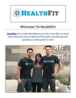 HealthFit Chiropractors in Pasadena, CA