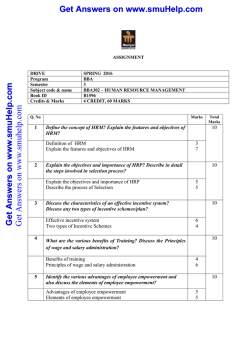 BBA302Spring2016Assignment assignment spring 2016