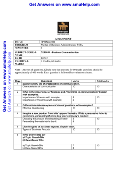 MB0039 assignment spring 2016