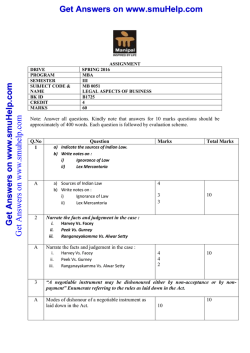 MB0051 assignment spring 2016