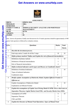 MF00101 assignment spring 2016