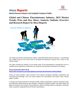 Global and Chinese Fluorelastomer Market Share | 2015 Industry Research Report By Hexa Reports