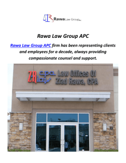 Rawa Law Group APC : Workers Compensation Lawyer In Riverside