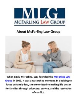 McFarling Law Group - Divorce Attorney Las Vegas