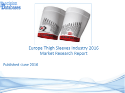 Europe Thigh Sleeves Market Forecasts to 2021