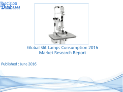 Global Slit Lamps Consumption Market 2016-2021