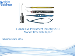 Europe Eye Instrument Market Manufactures and Key Statistics Analysis 2016
