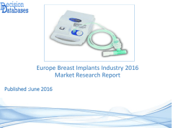 Europe Breast Implants Market Forecasts to 2021