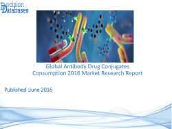 Global Antibody Drug Conjugates Consumption Market 2016-2021