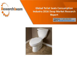 Global Toilet Seats Consumption Industry 2016 Deep Market Research Report
