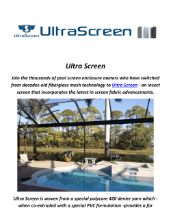 Ultra Patio Screen Enclosures In Tampa, Florida