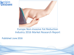 Europe Non-invasive Fat Reduction Market Forecasts to 2021