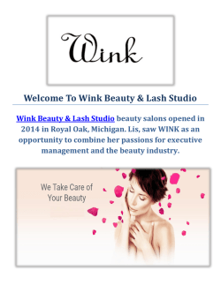 Wink Beauty Lash Studio and Salon in Royal Oak