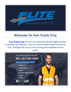 Tow Truck Troy : Towing Service in Troy