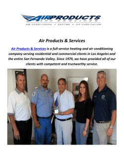 Air Products & Services : AC Repair In Van Nuys, CA