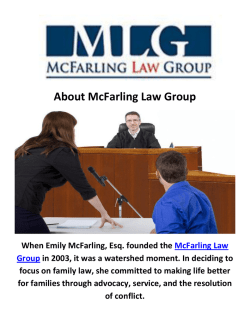 McFarling Law Group - Divorce Lawyer in Las Vegas