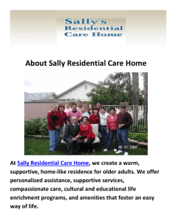 Sally Residential Care Home : Assisted Living in Camarillo, CA