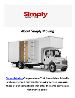 Long Distance Moving Company in NYC