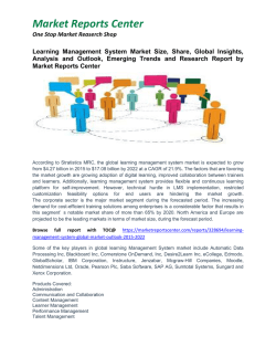 Learning Management System Market Growth, Size, Share and Forecast