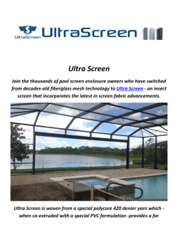 Ultra Screen Enclosures In Florida