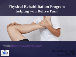 Physical Rehabilitation