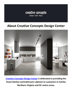Creative Concepts Design Center - Kitchen Cabinets in Fairfax, VA