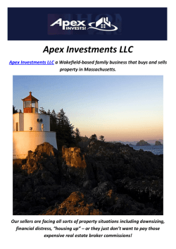 Apex Investments LLC : How To Sell My House Fast In Boston