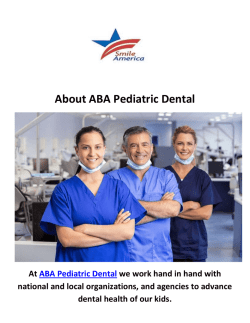 ABA Pediatric Dentistry in Jersey City, NJ