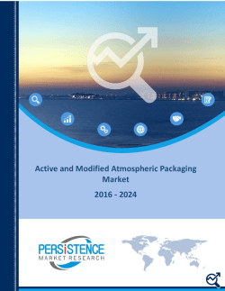 2016 Active and modified atmospheric packaging market size