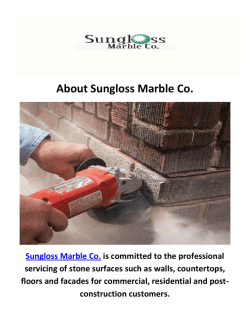 Sungloss Marble Co - Old Stone Repair in Chicago, IL