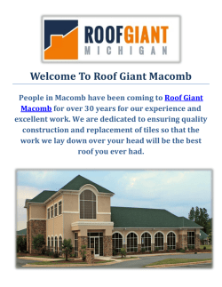 Roof Giant  | Roofers in Macomb, Michigan