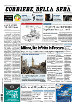 Corriere della sera - 08.07.2014