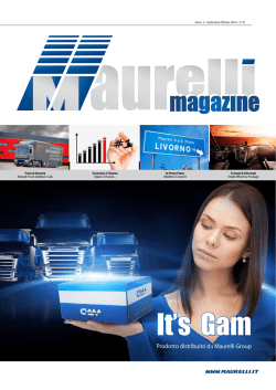 Magazine Settembre Ottobre