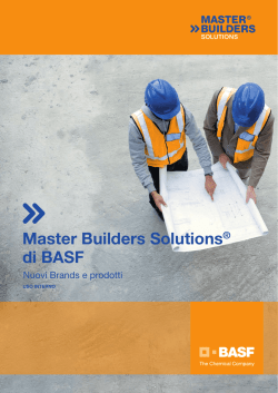 Master Builders Solutions® di BASF