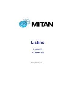 Listino Prezzi Mitan (pdf)