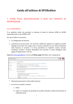 Scarica il manuale utente (pdf)