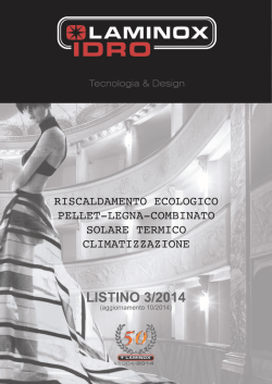 Laminox - Listino Idro 3/2014