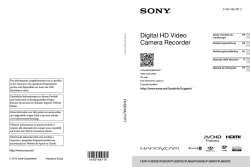 Digital HD Video Camera Recorder