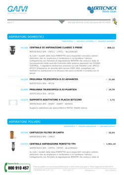 scarica listino AERTECNICA SPA in PDF con foto