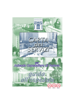 guida 30ott2014 - Azienda Ospedaliera di Padova