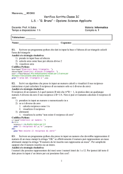 forma del provvedimento nel processo civile e penale( sub A1) e