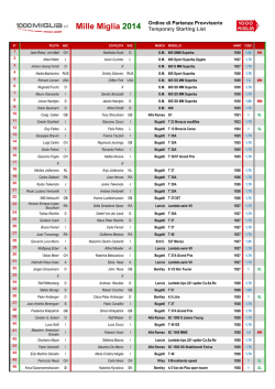 Ordine di Partenza