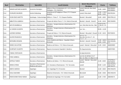 Elenco Nominativi Interni Azienda